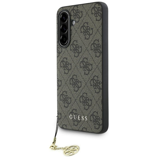 Ovitek za Samsung Galaxy A36 A366, Guess, 4G Charm, rjava
