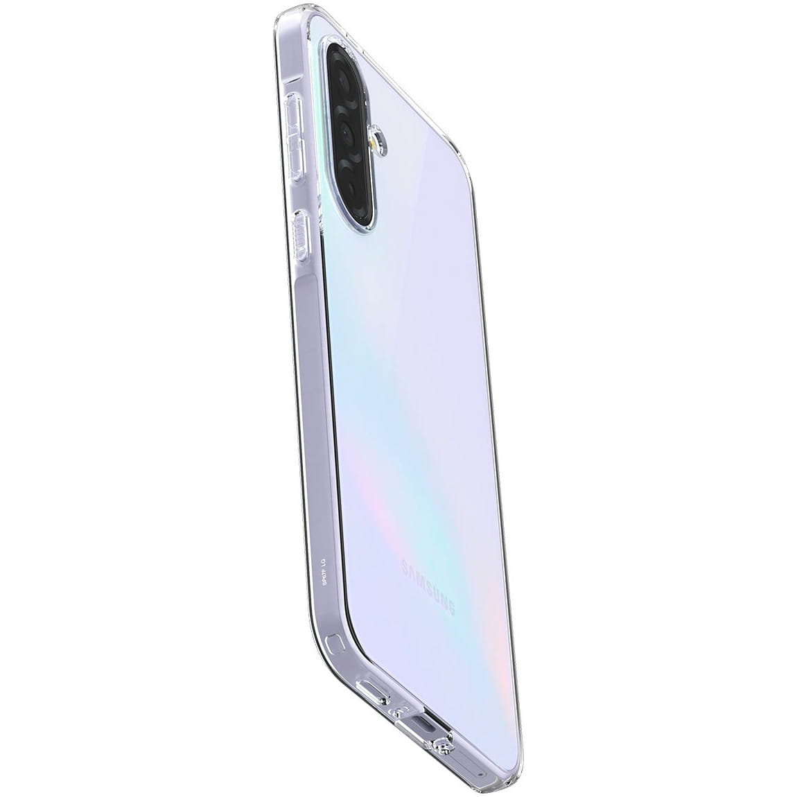 Ovitek za Samsung Galaxy A36 A366, Spigen, Liquid Crystal, Prozoren ACS09167