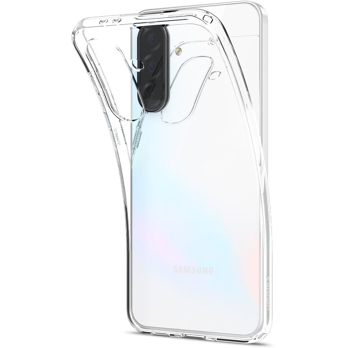Ovitek za Samsung Galaxy A36 A366, Spigen, Liquid Crystal, Prozoren ACS09167