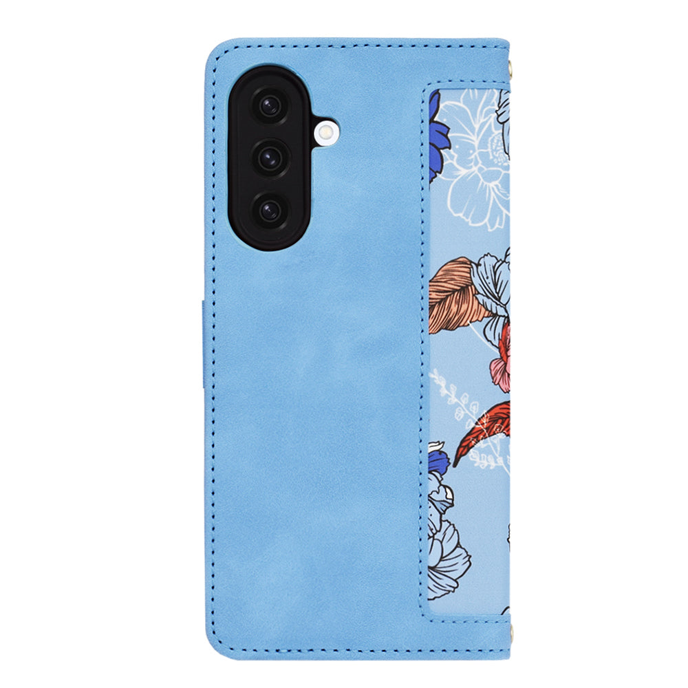 Ovitek za Samsung Galaxy A36 A366, Techsuit, FlipCraft, modra