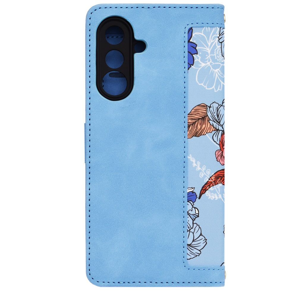 Ovitek za Samsung Galaxy A36 A366, Techsuit, FlipCraft, modra