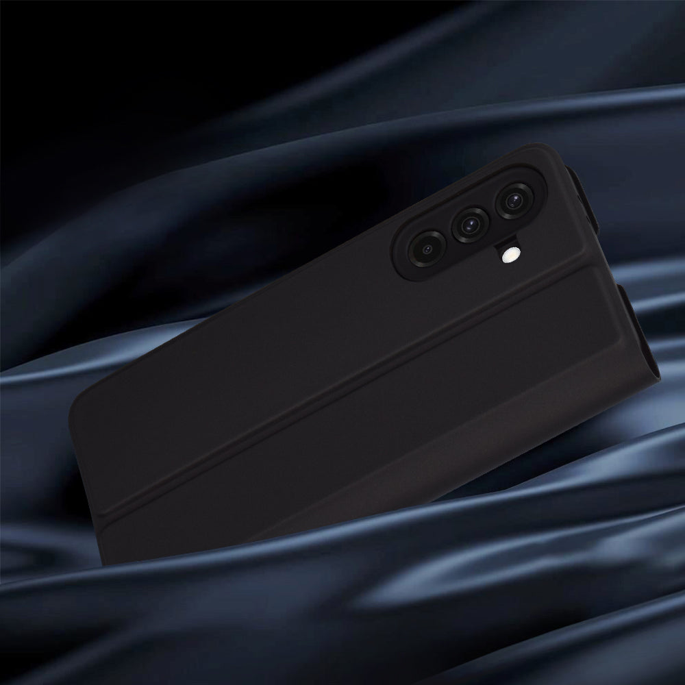 Ovitek za Samsung Galaxy A36 A366, Techsuit, Magskin Book, Črn