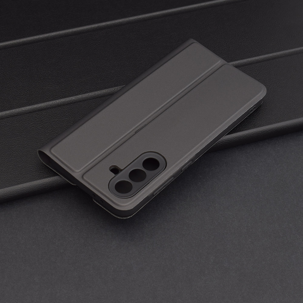 Ovitek za Samsung Galaxy A36 A366, Techsuit, Magskin Book, Črn