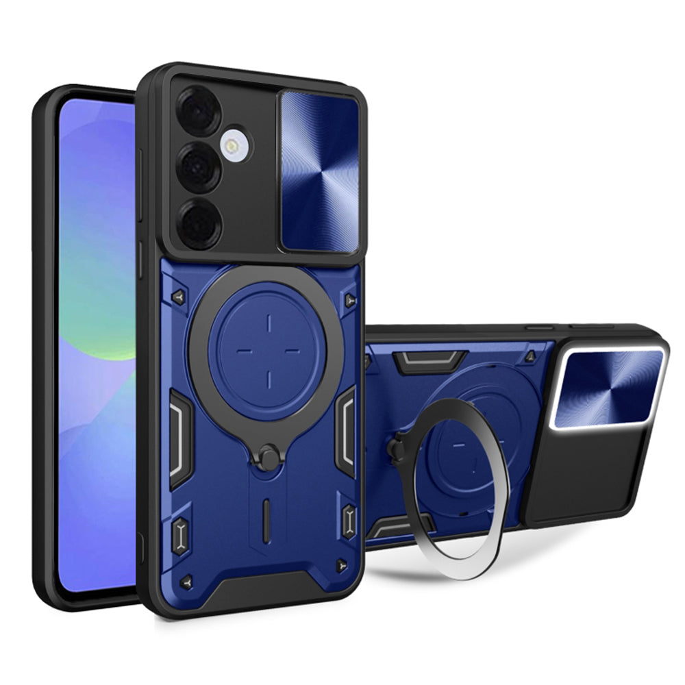 Ovitek za Samsung Galaxy A37 5G, Techsuit, CamGuard Pro, Modra