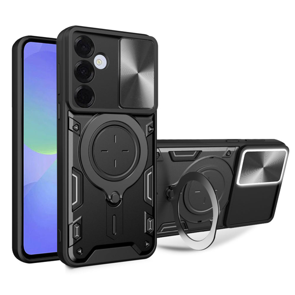 Ovitek za Samsung Galaxy A37 5G, Techsuit, CamGuard Pro, črn