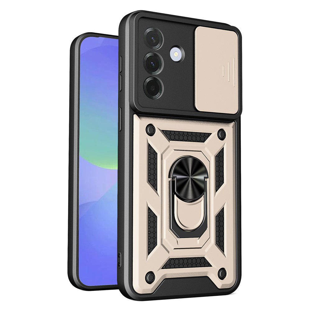 Ovitek za Samsung Galaxy A37 5G, Techsuit, CamShield, Zlat