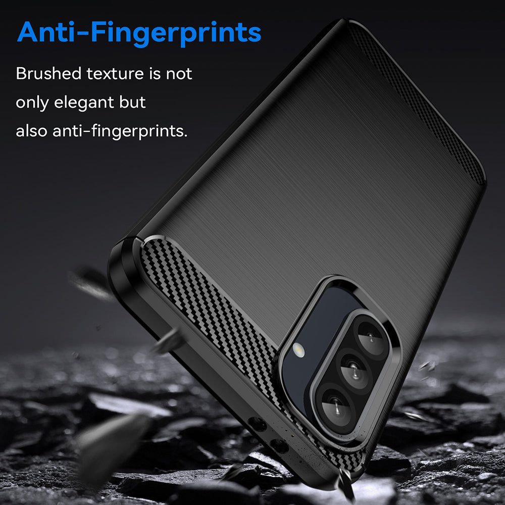 Ovitek za Samsung Galaxy A37 5G, Techsuit, Carbon, Črn