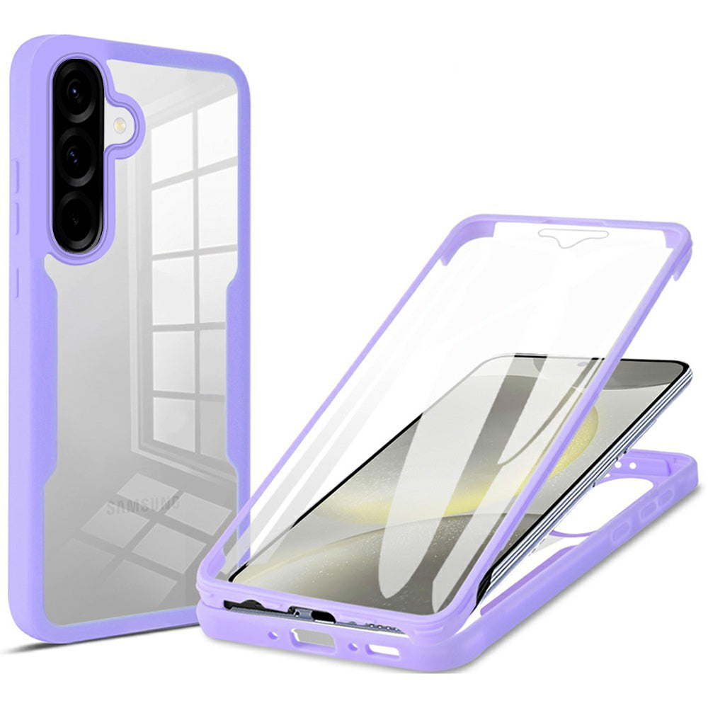 Ovitek za Samsung Galaxy A37 5G, Techsuit, ColorVerse 360, Vijolična