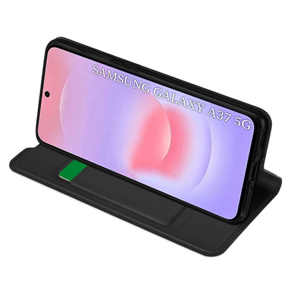 Ovitek za Samsung Galaxy A37 5G, Techsuit, Magskin Book, črn