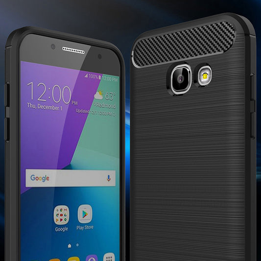 Ovitek za Samsung Galaxy A5 (2017) A520, Techsuit, Karbon, Črn