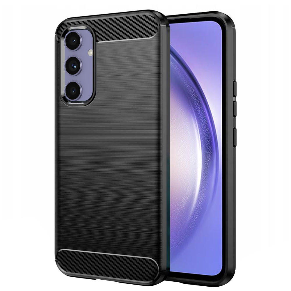 Ovitek za Samsung Galaxy A54 A546, Techsuit, Karbon, Črn