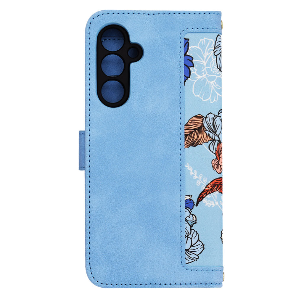 Ovitek za Samsung Galaxy A54 A546, Techsuit, FlipCraft, modra