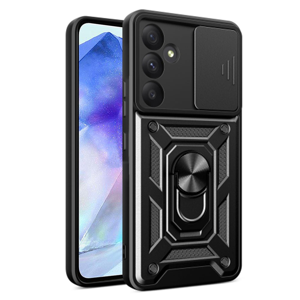 Ovitek za Samsung Galaxy A55 5G A556, Techsuit, CamShield, Črn