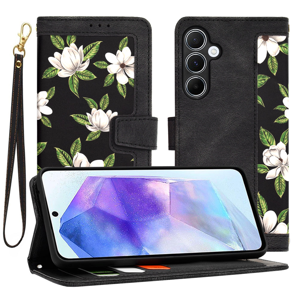 Ovitek za Samsung Galaxy A55 5G A556, Techsuit, FlipCraft, Črn