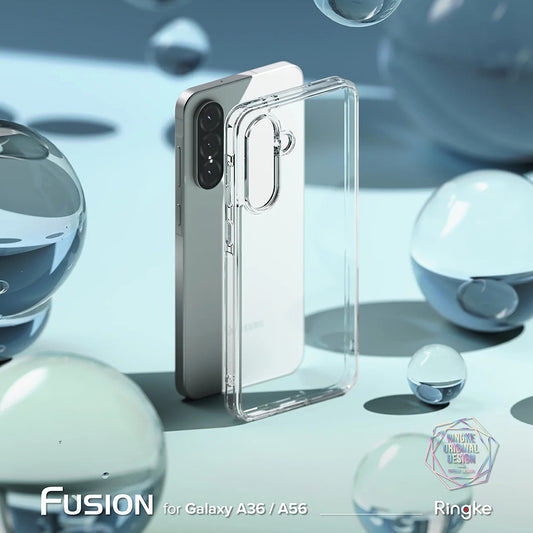 Ovitek za Samsung Galaxy A56 A566 / A36 A366, Ringke, Fusion, Prozoren