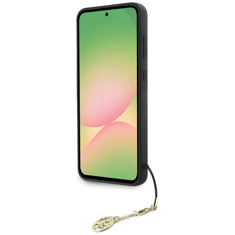 Ovitek za Samsung Galaxy A56 A566, Guess, 4G Charm, rjava