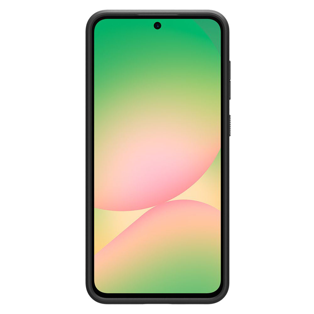Ovitek za Samsung Galaxy A56 A566, Spigen, Liquid Air, Mat Črn ACS09291