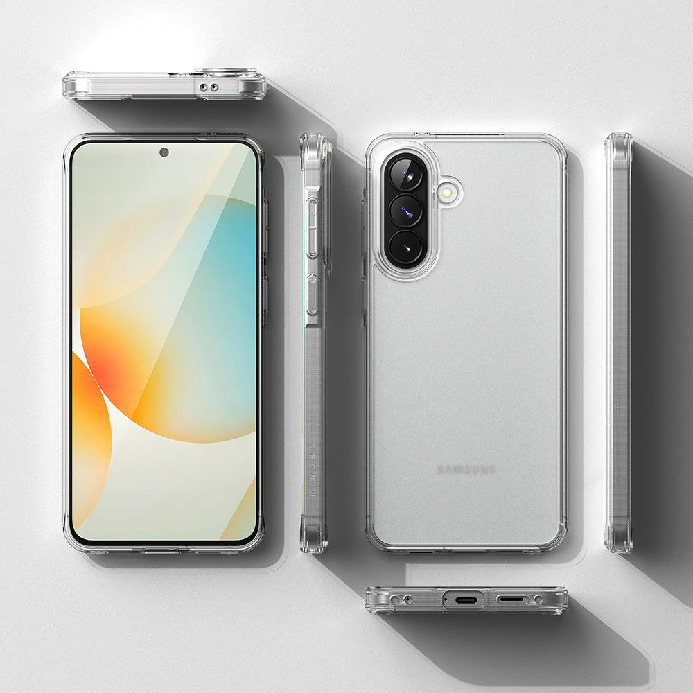 Ovitek za Samsung Galaxy A57 5G, Ringke, Fusion, Mat prozoren