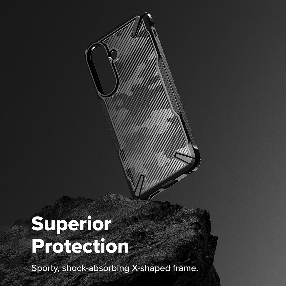 Ovitek za Samsung Galaxy A57 5G, Ringke, Fusion X, Kamuflaža