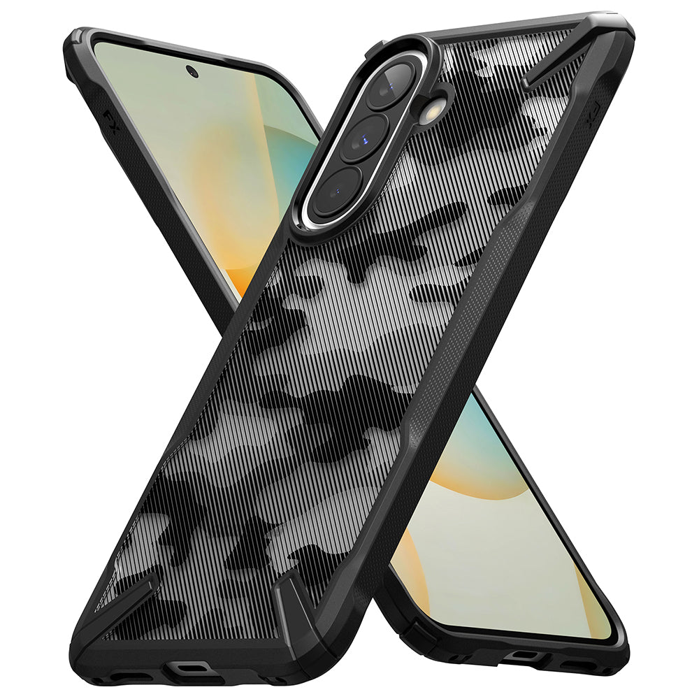 Ovitek za Samsung Galaxy A57 5G, Ringke, Fusion X, Kamuflaža