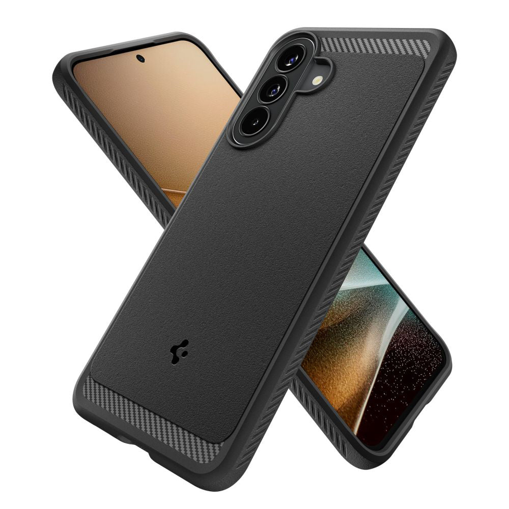 Ovitek za Samsung Galaxy A57 5G, Spigen, Rugged Armor, črn ACS09794