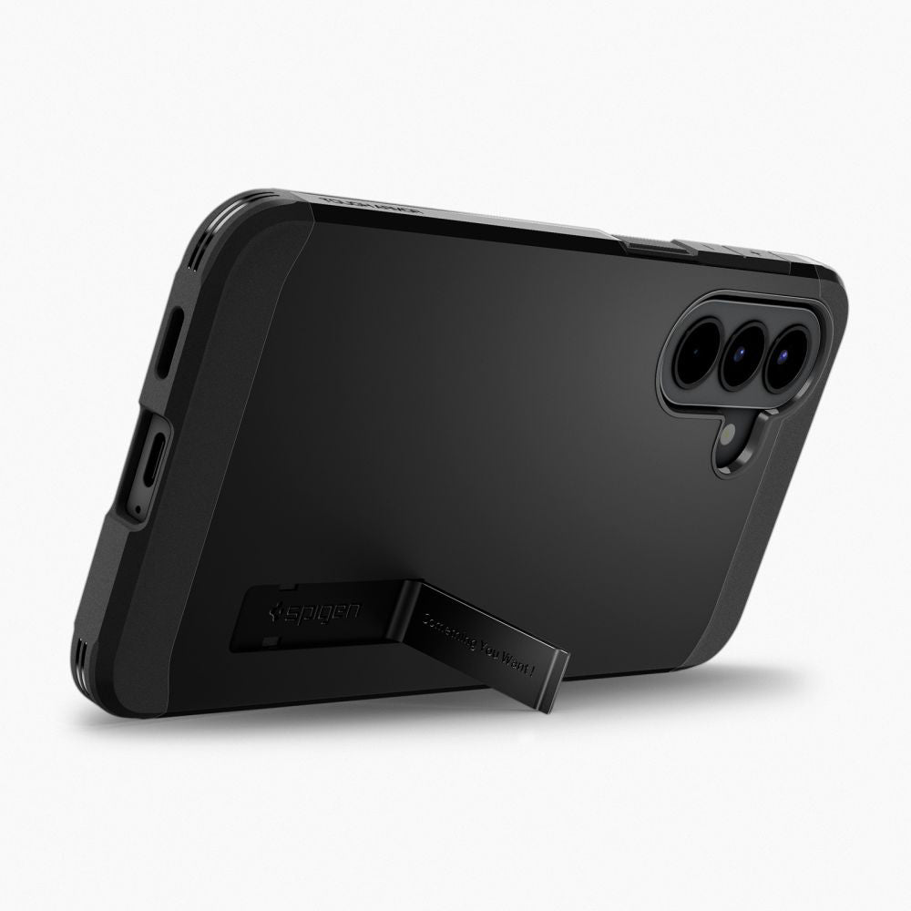 Ovitek za Samsung Galaxy A57 5G, Spigen, Tough Armor, Črn ACS11125