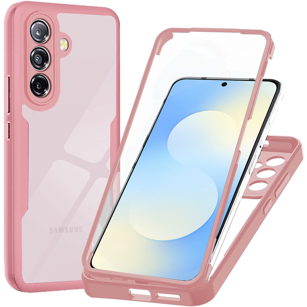Case for Samsung Galaxy A57 5G, Techsuit, ColorVerse 360, Pink