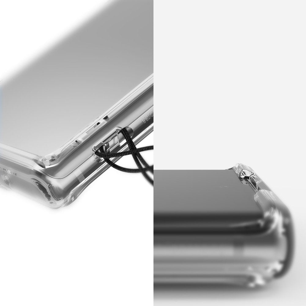 Case for Samsung Galaxy Note 10+ 5G N976 / Note 10+ N975, Ringke, Fusion, Transparent