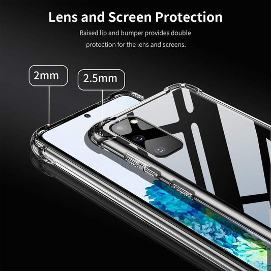 Ovitek za Samsung Galaxy S20+ 5G G986 / S20+ G985, Techsuit, odporen na udarce, prozoren