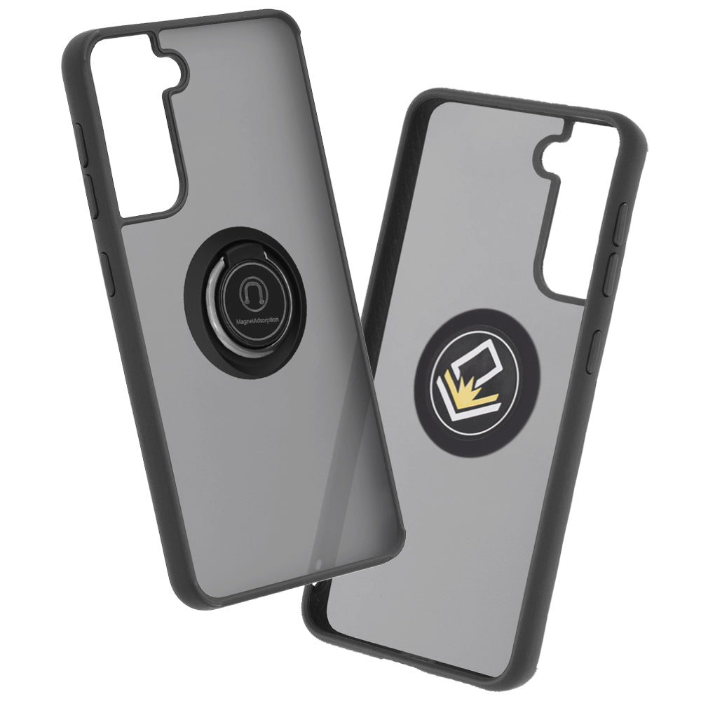 Ovitek za Samsung Galaxy S21 5G G991, Techsuit, Glinth, Črna