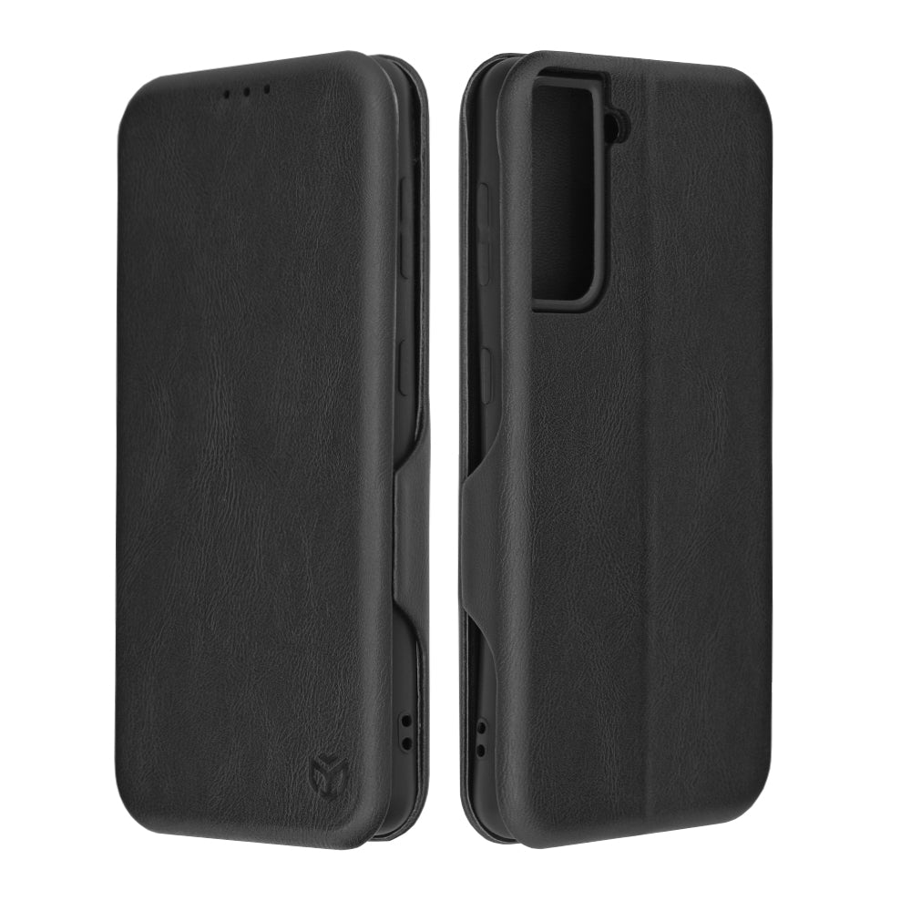Ovitek za Samsung Galaxy S21 5G G991, Techsuit, Safe Wallet Plus, Črn