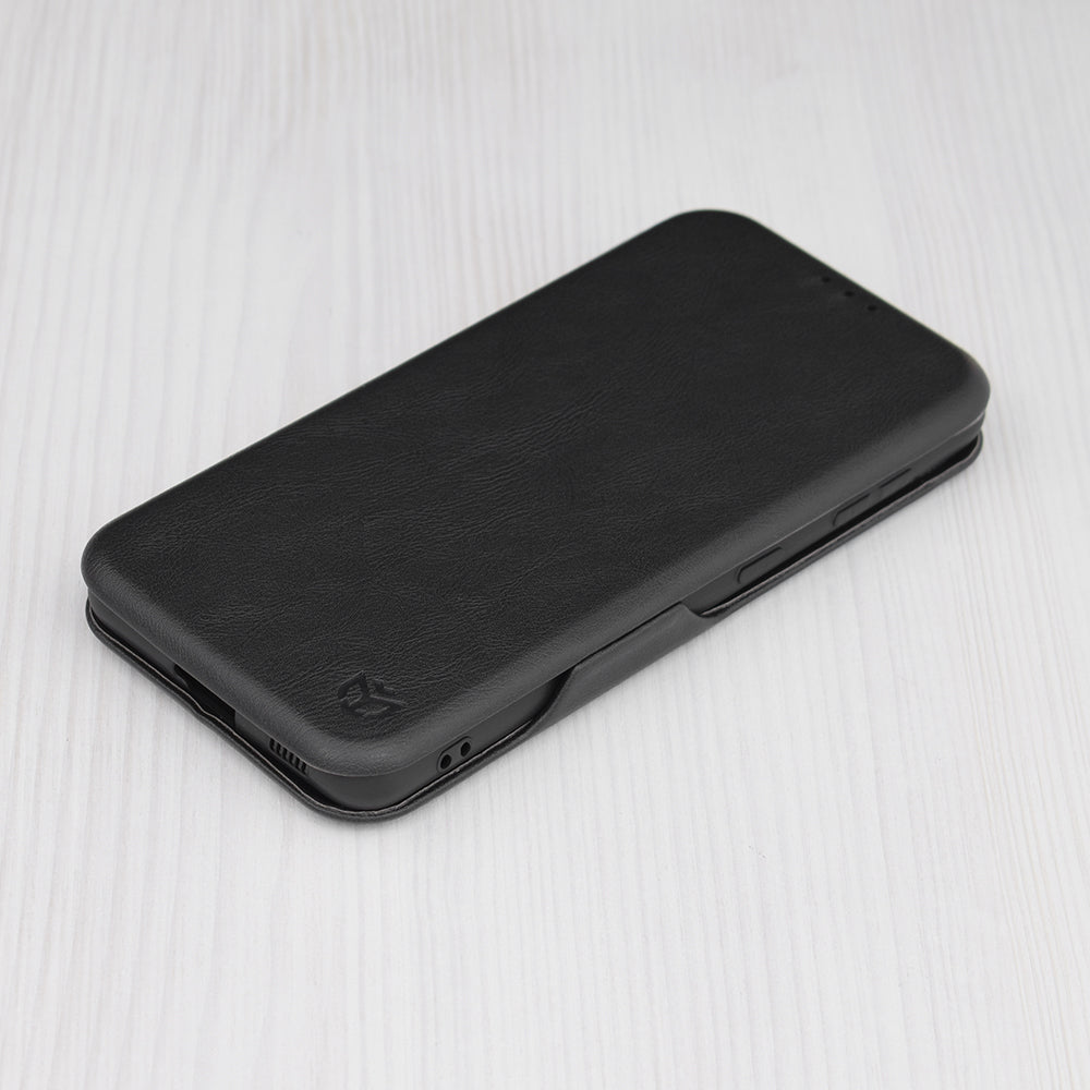 Ovitek za Samsung Galaxy S21 5G G991, Techsuit, Safe Wallet Plus, Črn