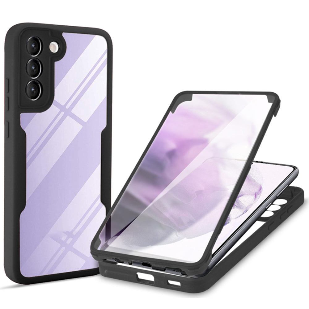 Ovitek za Samsung Galaxy S21 FE 5G G990, Techsuit, ColorVerse 360, Črn