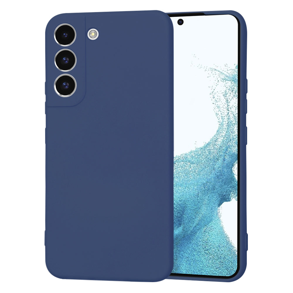 Ovitek za Samsung Galaxy S22 5G S901, Techsuit, SoftFlex, Mornarsko modra