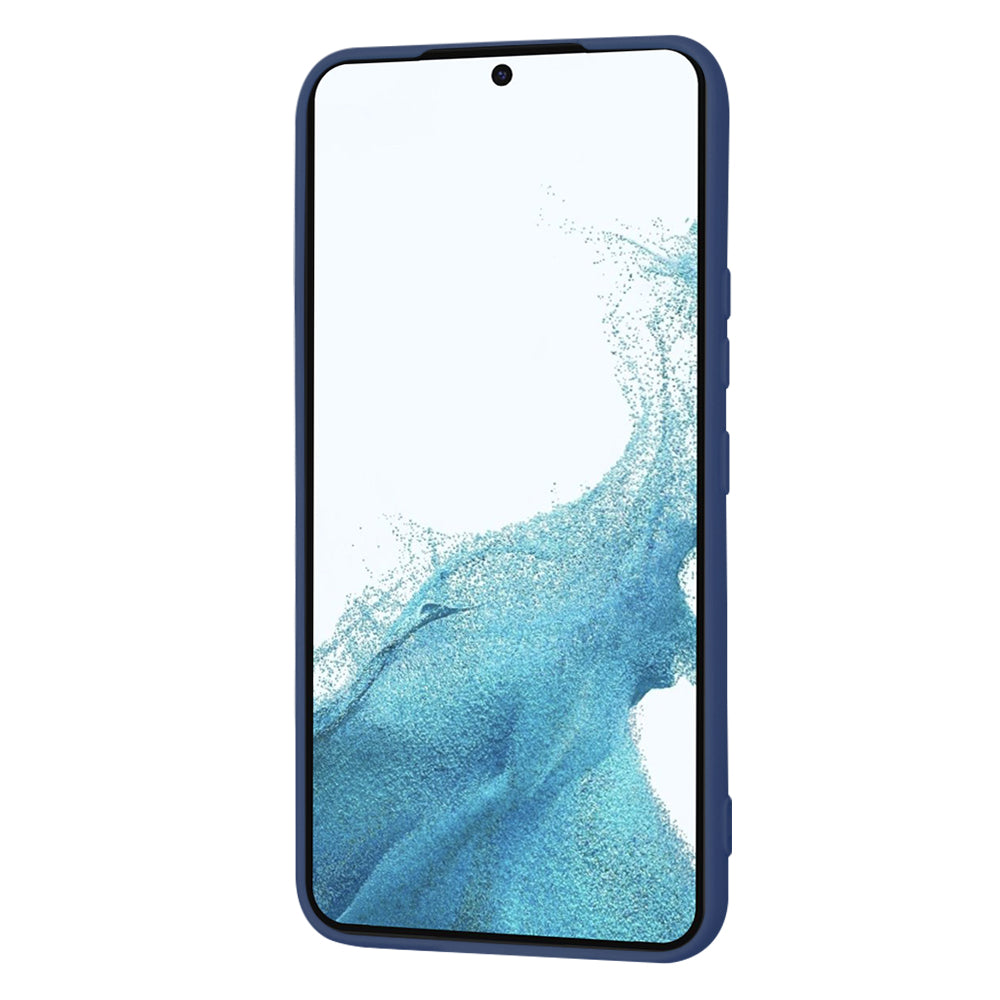 Ovitek za Samsung Galaxy S22 5G S901, Techsuit, SoftFlex, Mornarsko modra