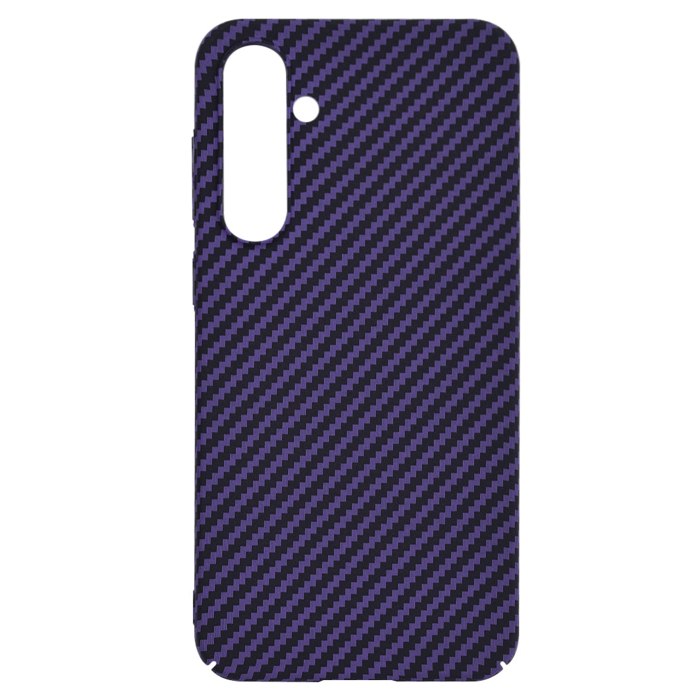 Ovitek za Samsung Galaxy S23 FE S711, Techsuit, Carbonite FiberShell, Vijoličen