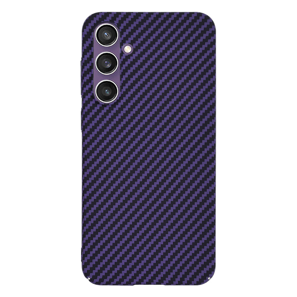 Ovitek za Samsung Galaxy S23 FE S711, Techsuit, Carbonite FiberShell, Vijoličen