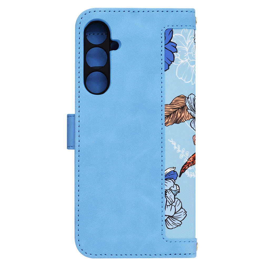 Ovitek za Samsung Galaxy S23 FE S711, Techsuit, FlipCraft, modra