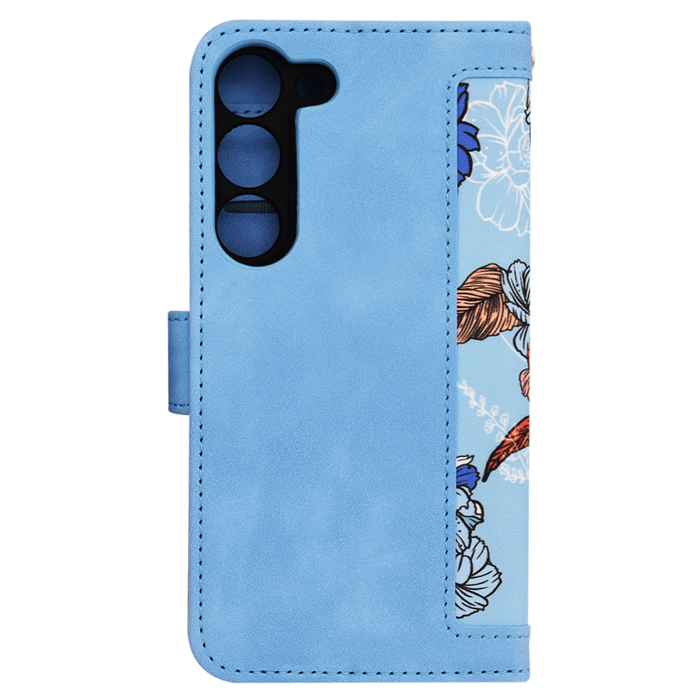 Ovitek za Samsung Galaxy S23 S911, Techsuit, FlipCraft, Modra