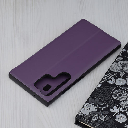 Ovitek za Samsung Galaxy S23 Ultra S918, Techsuit, eFold, Vijolična