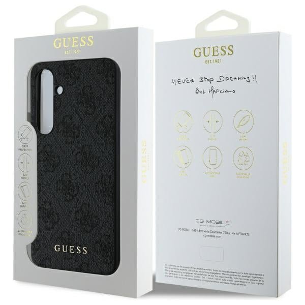 Ovitek za Samsung Galaxy S24 FE S721, Guess, 4G Classic, Siv