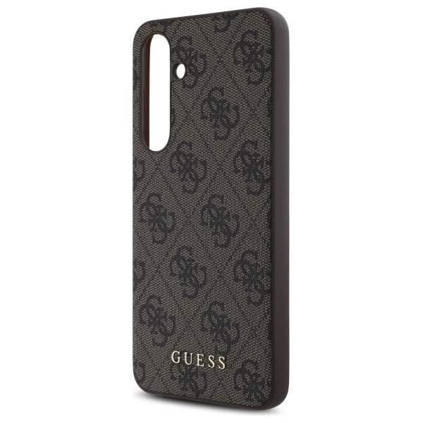 Ovitek za Samsung Galaxy S24 FE S721, Guess, 4G Classic, rjava