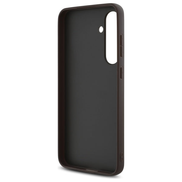 Ovitek za Samsung Galaxy S24 FE S721, Guess, 4G Classic, rjava