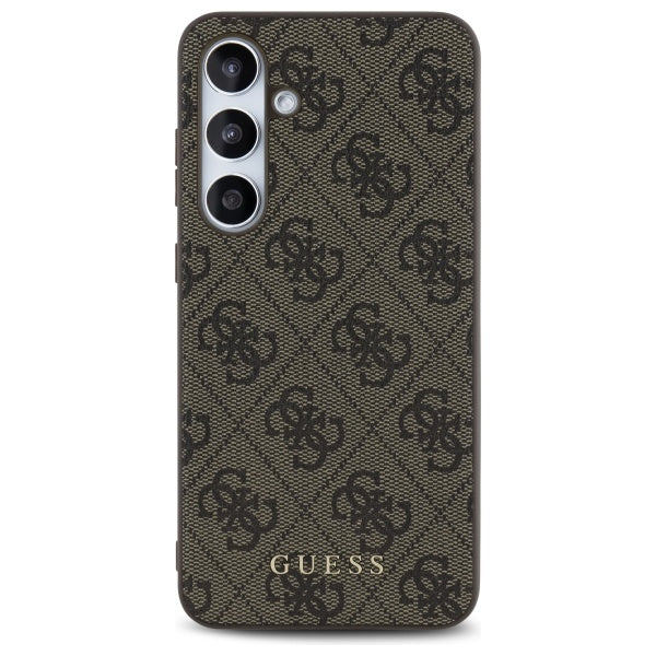 Ovitek za Samsung Galaxy S24 FE S721, Guess, 4G Classic, rjava