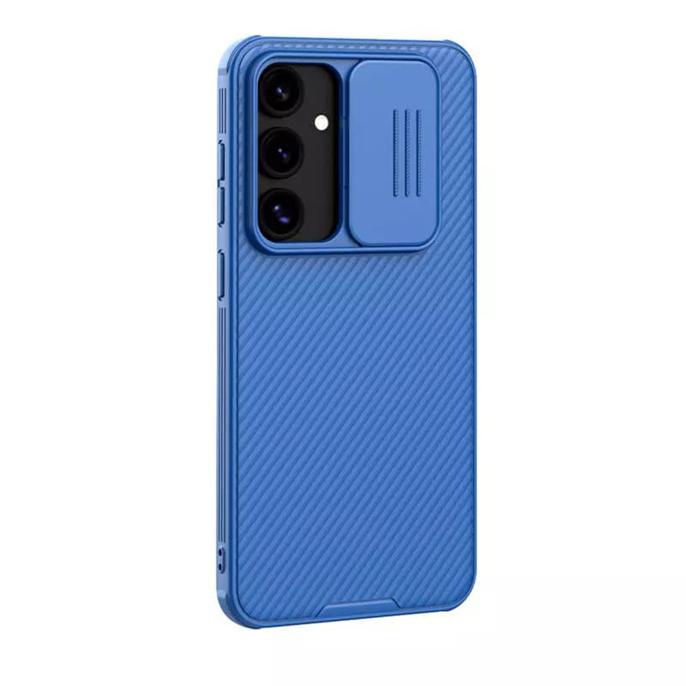Ovitek za Samsung Galaxy S24 FE S721, Nillkin, CamShield Pro, Modra