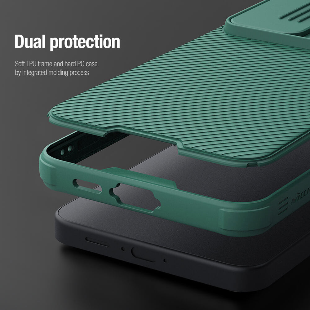 Ovitek za Samsung Galaxy S24 FE S721, Nillkin, CamShield Pro, Modra