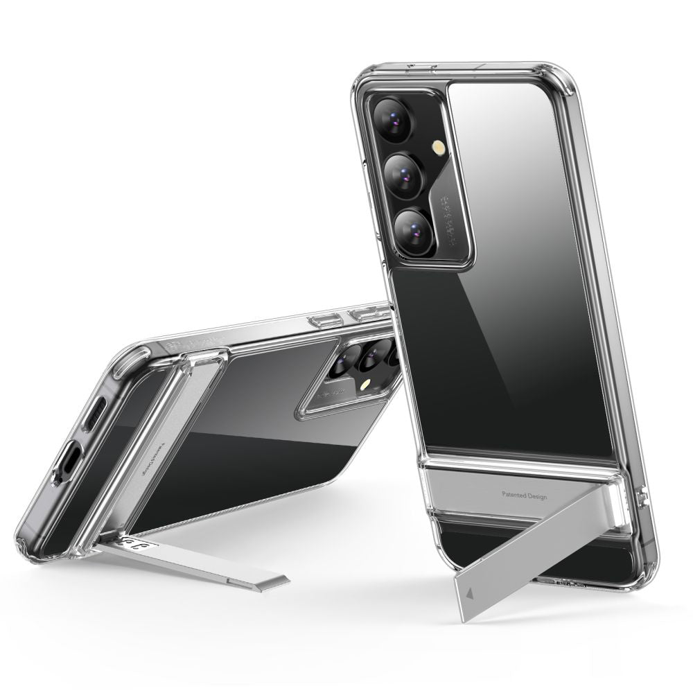 Case for Samsung Galaxy S24+ S926, ESR, Air Shield Boost Kickstand, Transparent