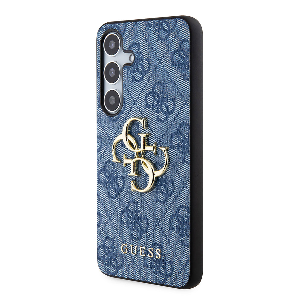 Ovitek za Samsung Galaxy S24+ S926, Guess, 4G Big Logo, Modra
