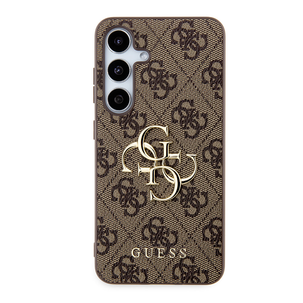 Ovitek za Samsung Galaxy S24+ S926, Guess, 4G Big Logo, rjava