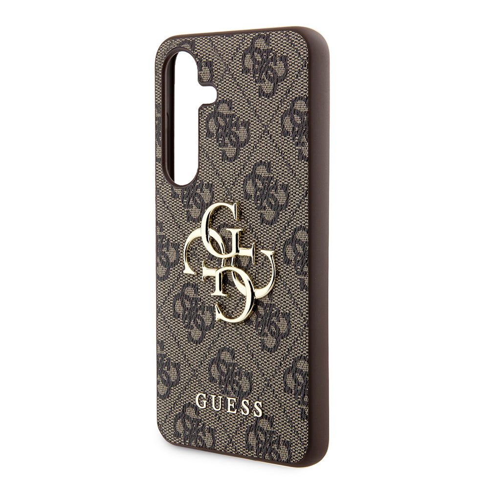 Ovitek za Samsung Galaxy S24+ S926, Guess, 4G Big Logo, rjava